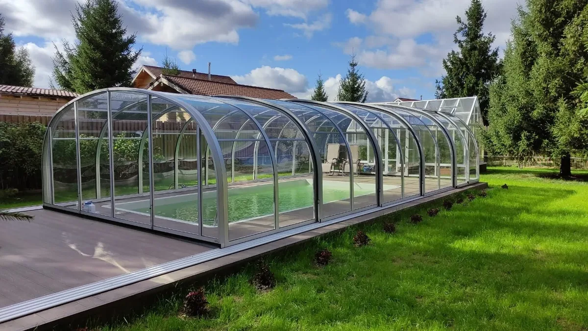 Композитный бассейн Laguna 7 — готовый проект в Выборге