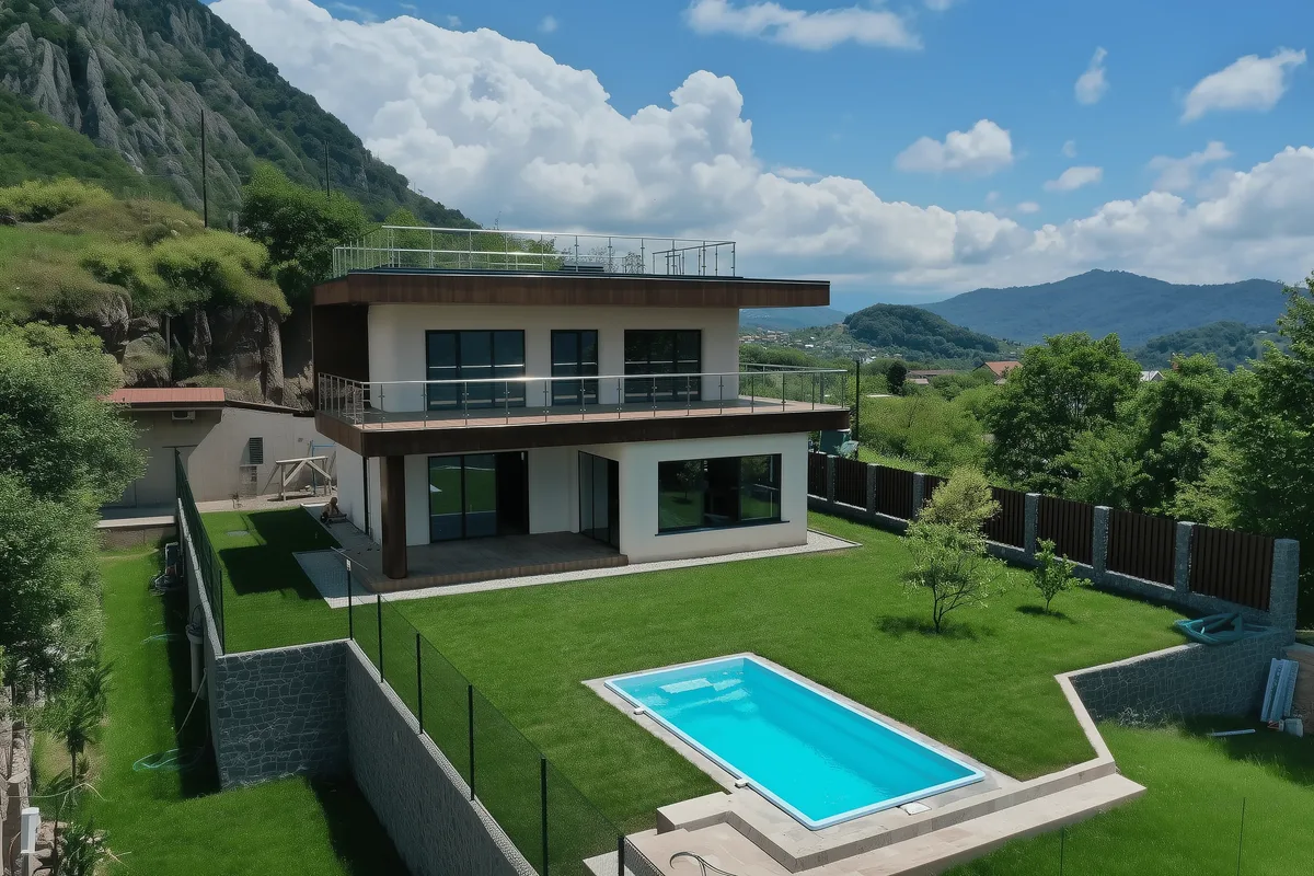 Композитный бассейн Laguna 6 — визуализация в Выборге