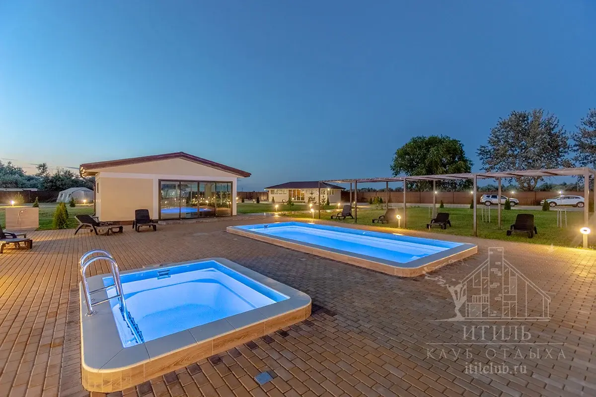 Композитная купель Laguna 3 — установка в Выборге